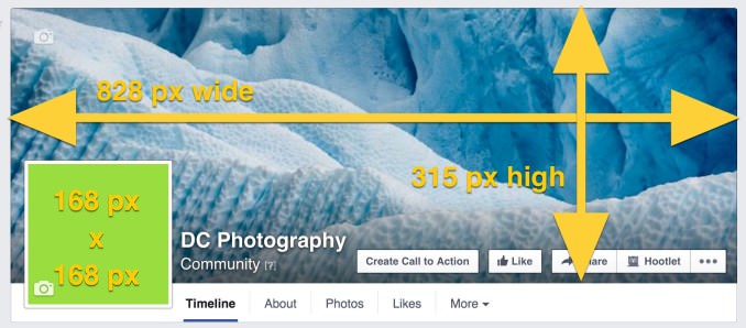 Kích thước avatar và cover facebook