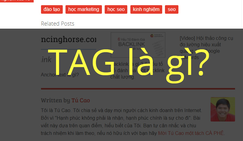 Tag là gì? Làm sao để sử dụng đúng