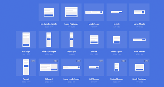 [Google Display Network] Các kích thước ảnh cần thiết kế