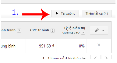 tải xuống gợi ý từ khóa keyword planner