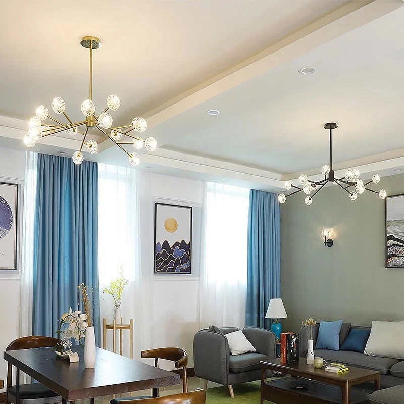 Đèn thả bóng tròn pha lê HTPL-39 | Ảnh 2