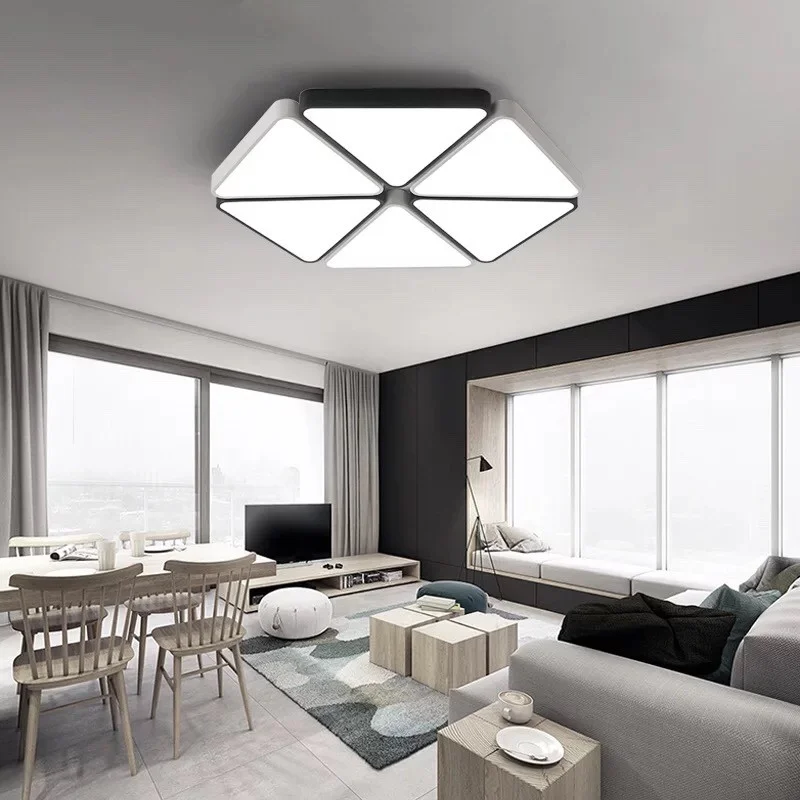 Đèn trang trí ốp trần hình lục giác HTOP-43 | Ảnh 4