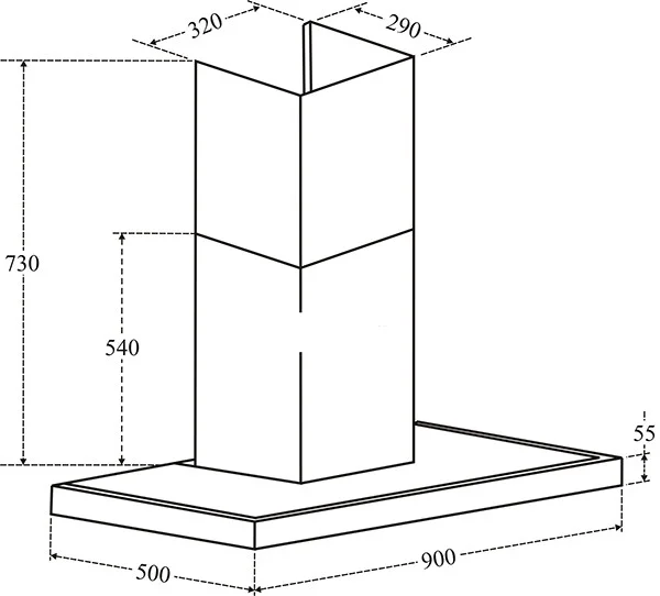 may-hut-mui-ap-tuong-s-plus-900-x-kich-thuoc