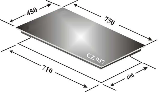 Bếp điện từ Canzy CZ-937