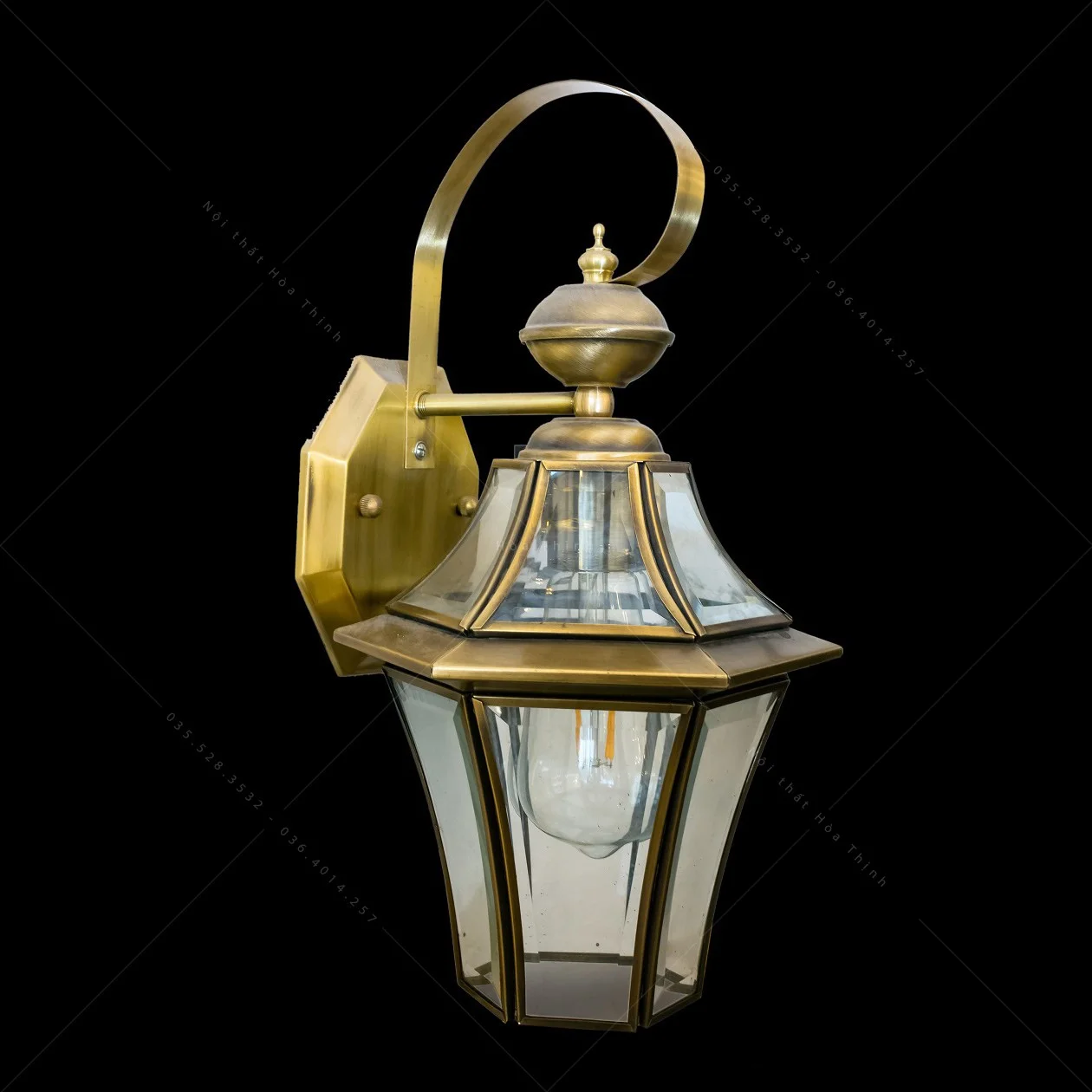 Đèn tường đồng ngoại thất HTML-B6053-1