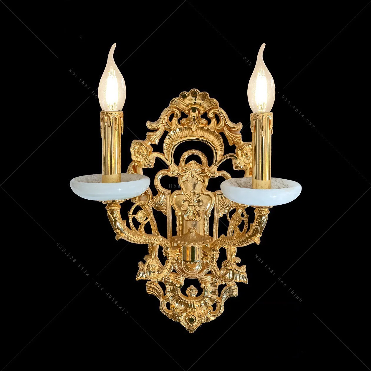 Đèn tường đồng ML-9240-2 24K