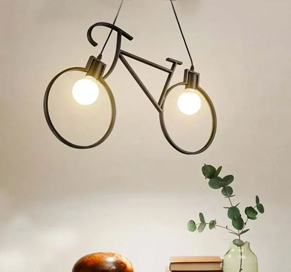 Đèn thả quán cafe nghệ thuật - Đèn thả