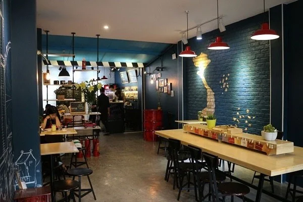 Đèn thả trần quán cafe nghệ thuật - Đèn thả trần quán cà phê nghệ thuật
