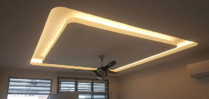 Đèn âm trần thạch cao sử dụng đèn LED dây