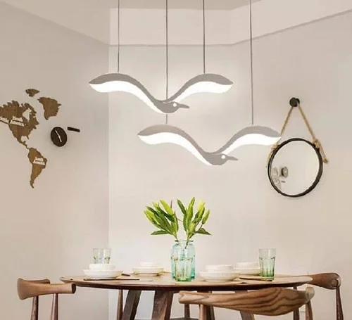 Đèn bàn ăn hiện đại hình chim - Đèn thả bàn ăn hiện đại hình chim