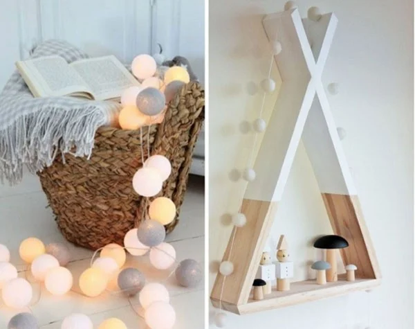 Đèn bàn trang điểm - Đèn để bàn trang điểm kèm bộ dây đèn