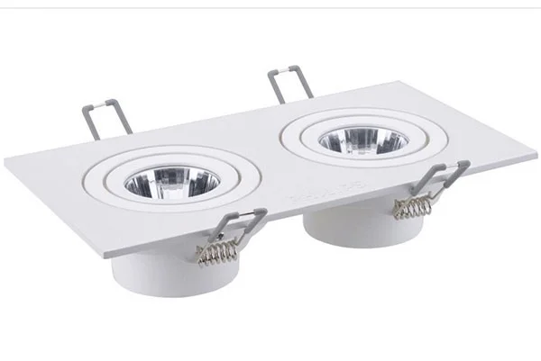 Đèn downlight âm trần đôi COB 9Wx2 