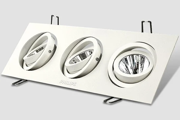 Đèn downlight âm trần 2 Bóng