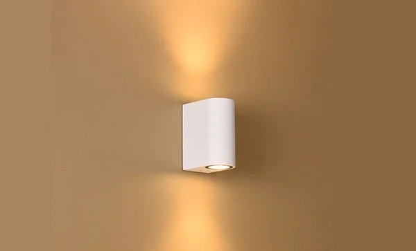 Đèn LED hắt tường ngoài trời hình trụ