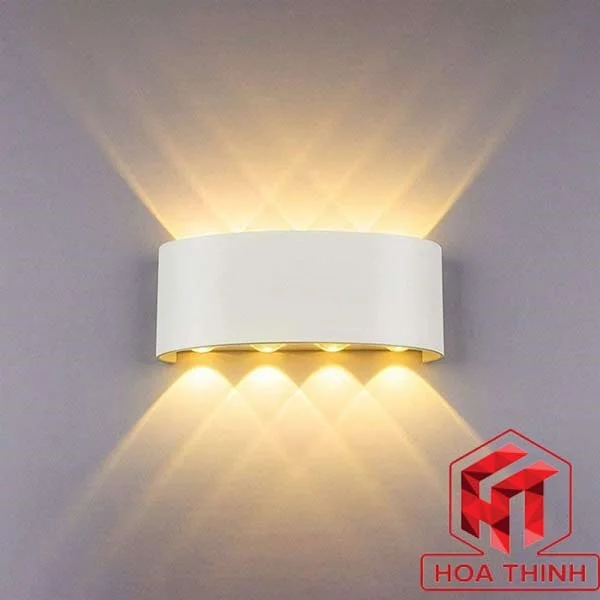 Đèn LED ốp tường cầu thang hắt 2 đầu - Đèn cầu thang LED hắt 2 đầu