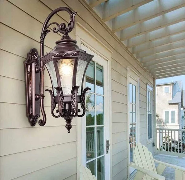 Đèn ốp tường trang trí ngoài trời cổ điển - Đèn Ốp Tường