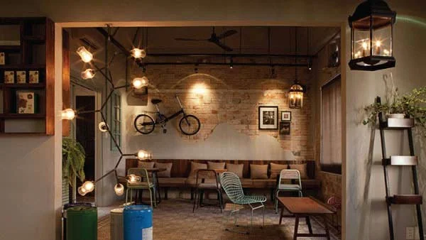 Đèn thả quán cafe bóng tròn - Đèn thả quán cà phê bóng tròn