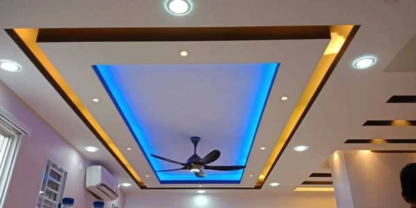 Đèn trần thạch cao 3 màu - Đèn âm trần thạch cao 3 màu