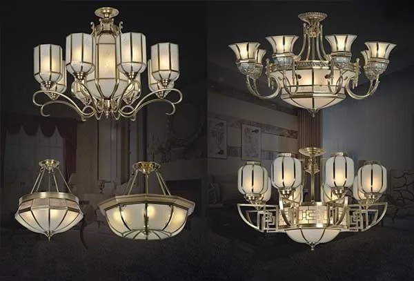 Đèn chùm đồng - Đèn chùm đồng cổ điển - Đèn chùm đồng tân cổ điển - Đèn chùm đồng cao cấp