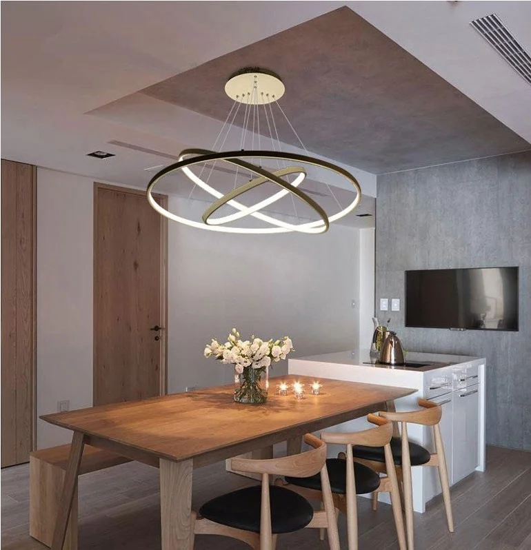 Đèn thả LED dây 3 vòng | Ảnh 3