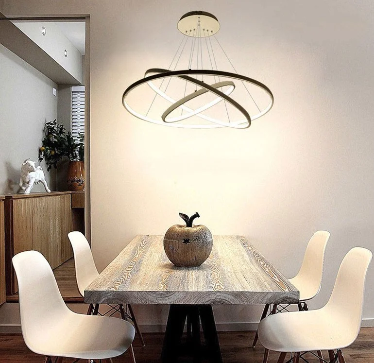 Đèn thả LED dây 3 vòng | Ảnh 4