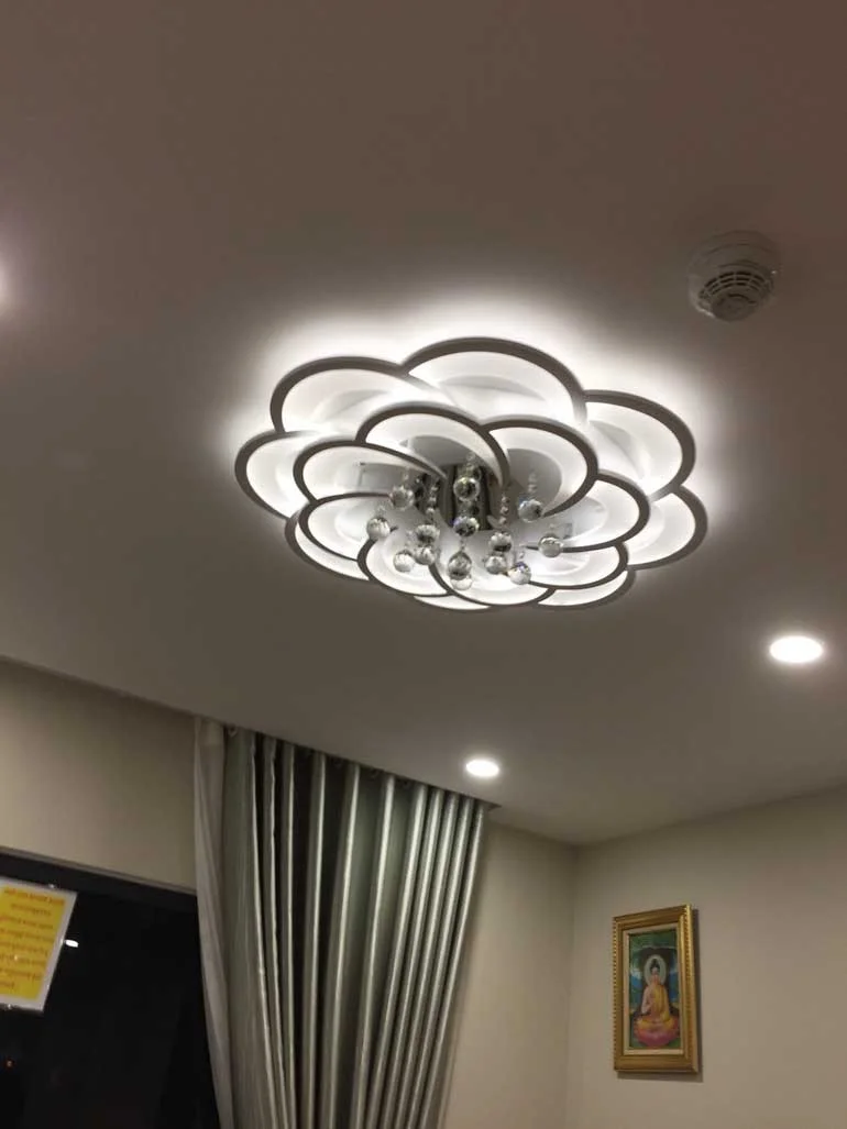 Đèn LED ốp trần hoa pha lê HTT-04 | Ảnh 3