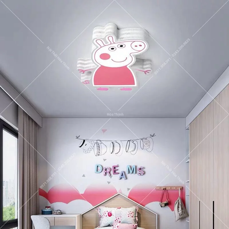 Đèn ốp trần trẻ em Peppa Pig HTOP-07