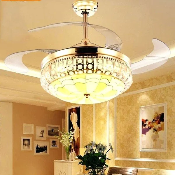 Quạt trần đèn chùm cao cấp