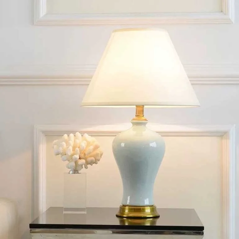 Đèn bàn hiện đại gốm sứ HT16 | Ảnh 2