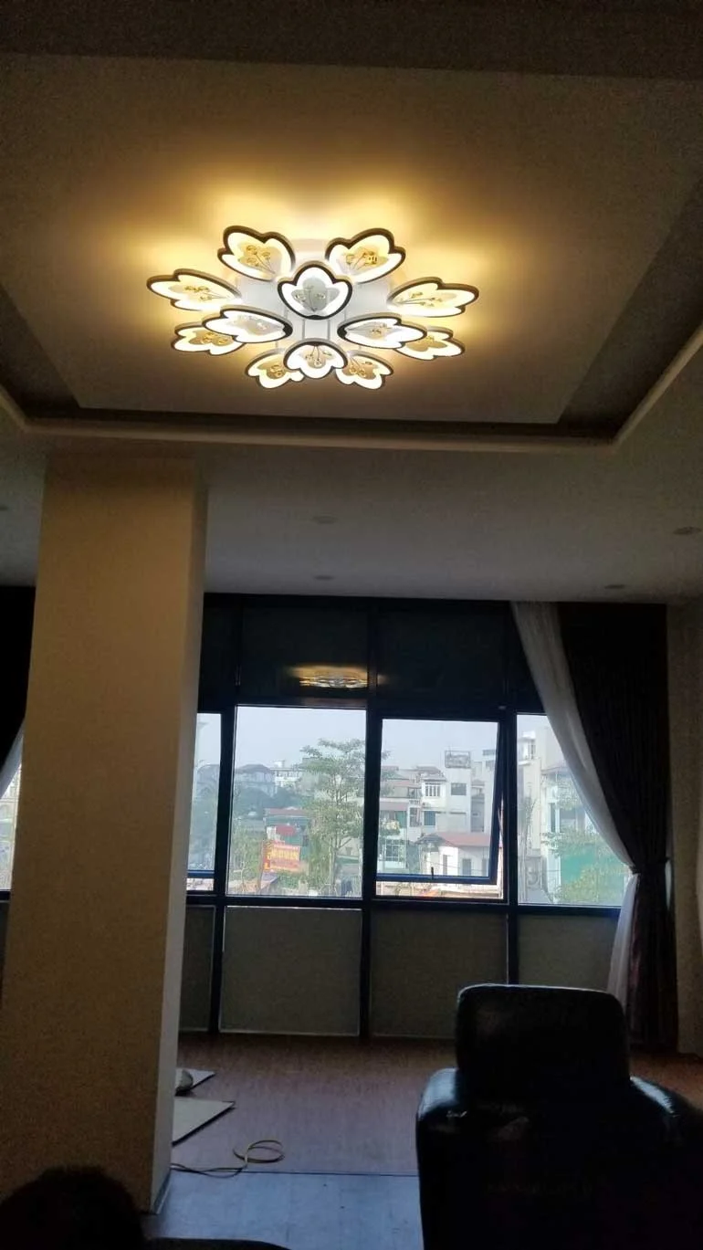 Đèn trần pha lê 12 cánh HTOP-27 | Ảnh 4