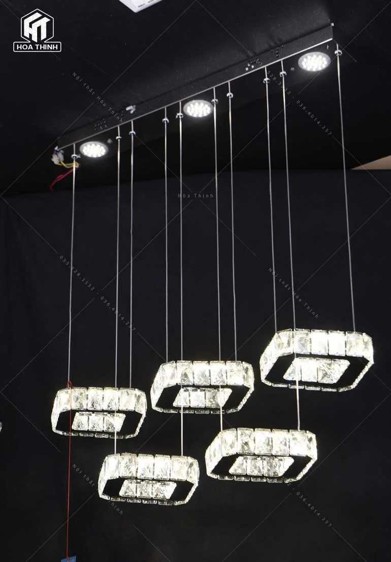 Đèn thả bếp pha lê HTPL-31