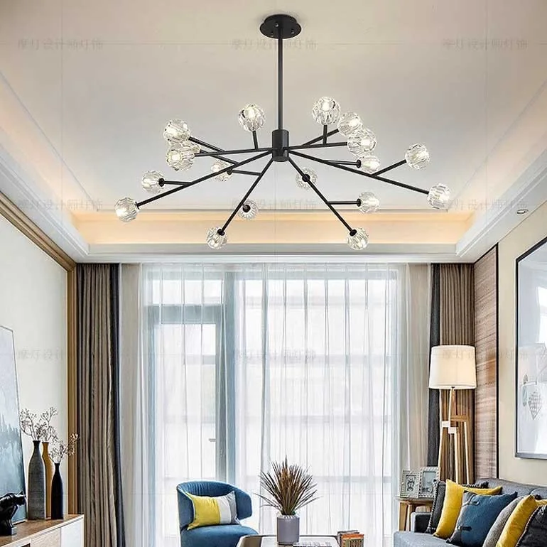 Đèn thả bóng tròn pha lê HTPL-39 | Ảnh 3