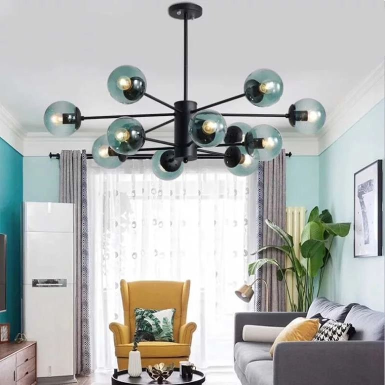 Đèn trang trí decor bóng xanh HTDT-21