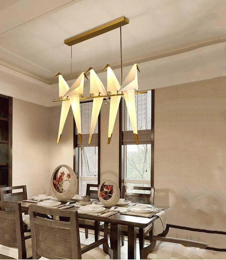 Đèn decor chim hạc trắng | Ảnh 4