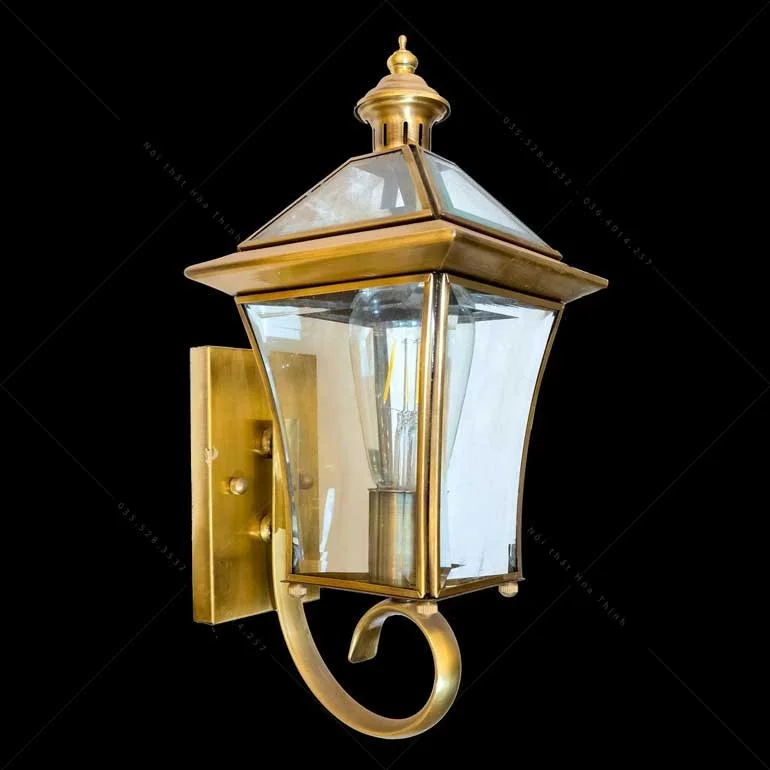 Đèn tường đồng ngoại thất HTML-B6052-B