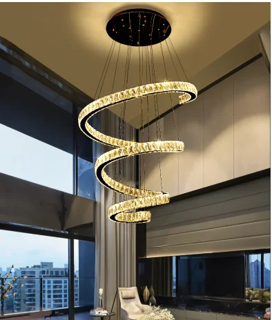 Đèn thả pha lê hình xoắn HTPL-35 | Ảnh 4