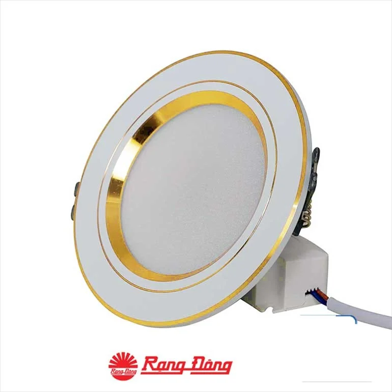 Đèn LED âm trần 3 màu 7w Rạng Đông