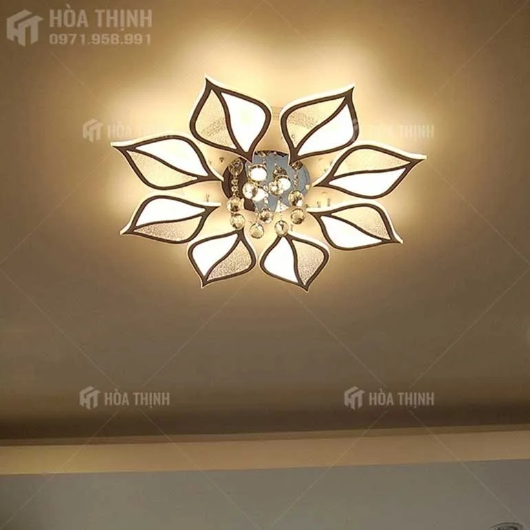 Đèn LED ốp trần thạch cao đẹp