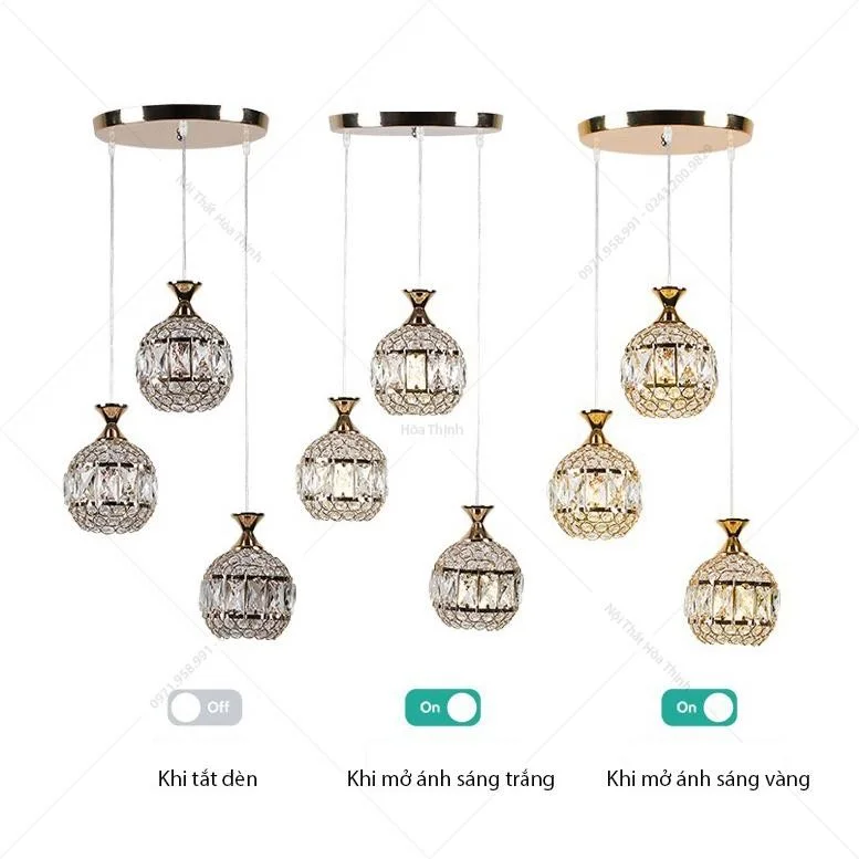 Đèn thả pha lê HTPL-36 | Ảnh 4