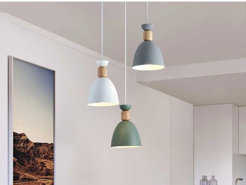Đèn LED thả trần decor trang trí phòng khách nhỏ