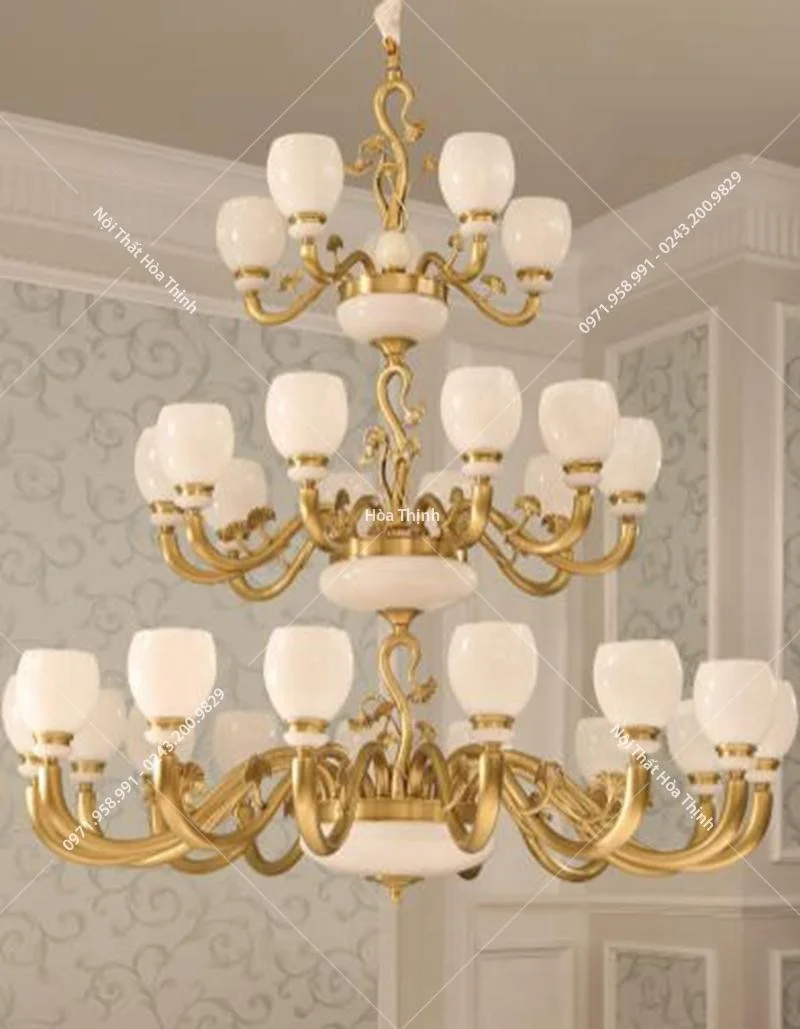 Đèn chùm pha lê thông tầng TTPL-16