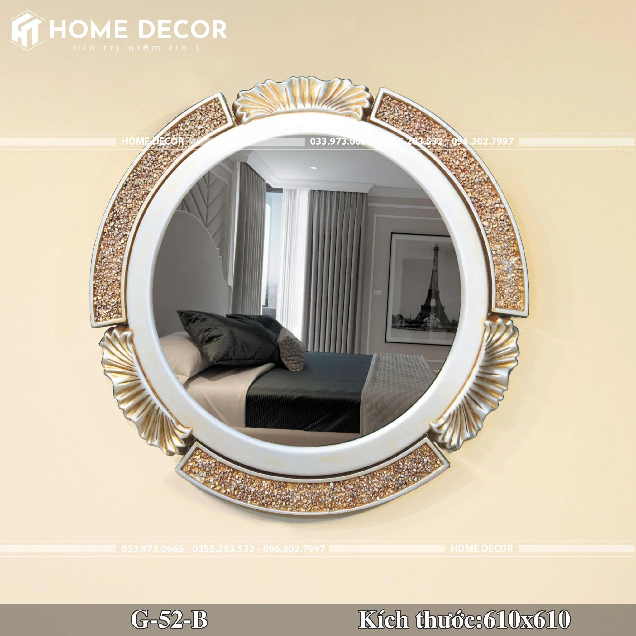 Gương decor HTG-52B