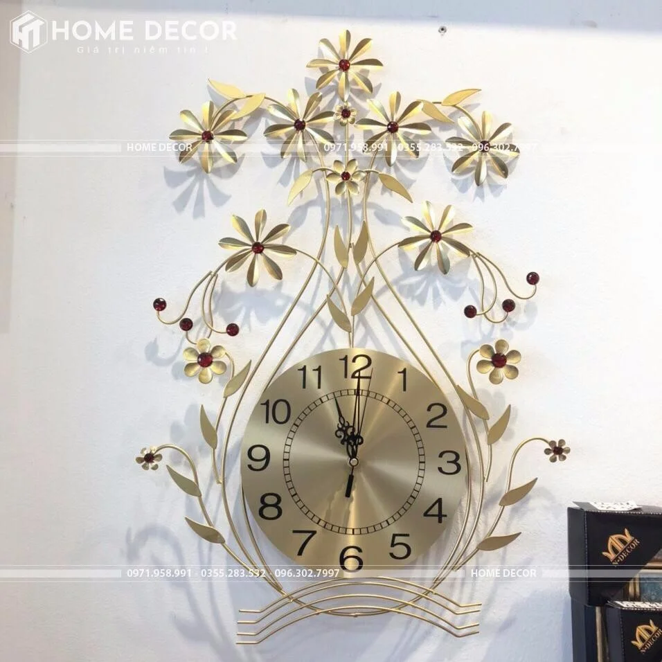 đồng hồ decor BH-1637 GOLD