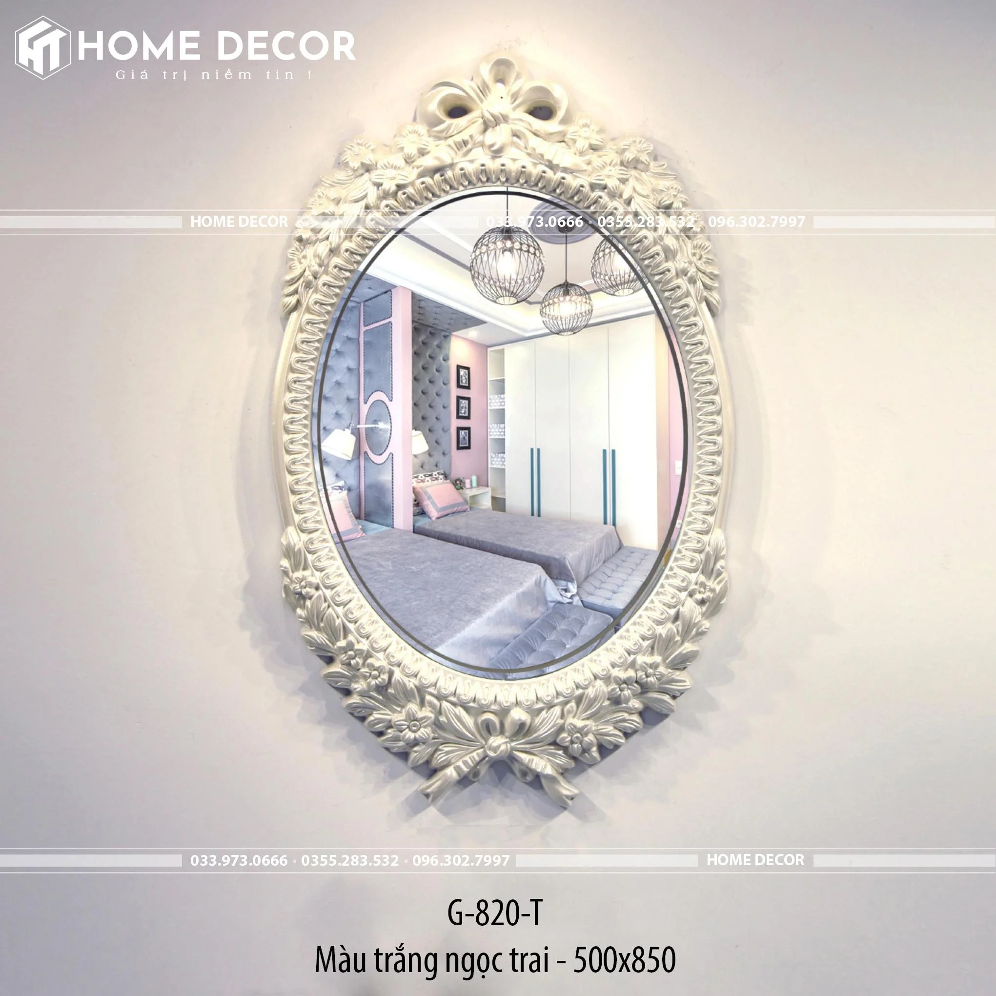 Gương decor HTG-820T