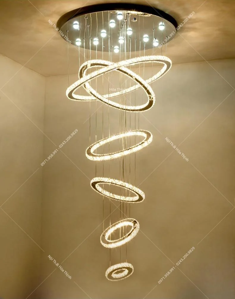 Đèn thả thông tầng hiện đại TTPL-14