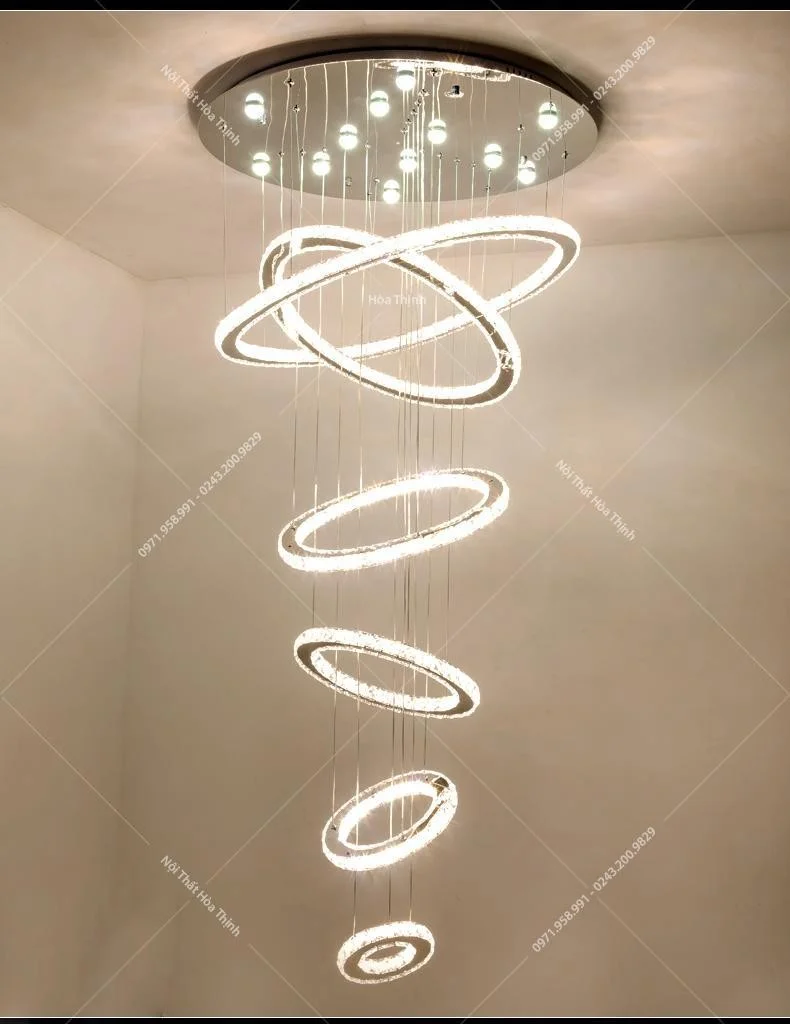 Đèn thả thông tầng hiện đại TTPL-14