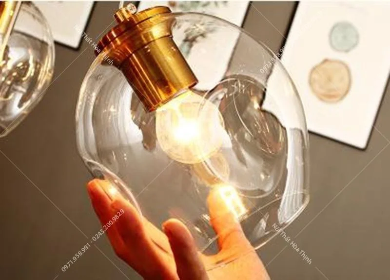 Đèn thông tầng pha lê đẹp TTPL-21