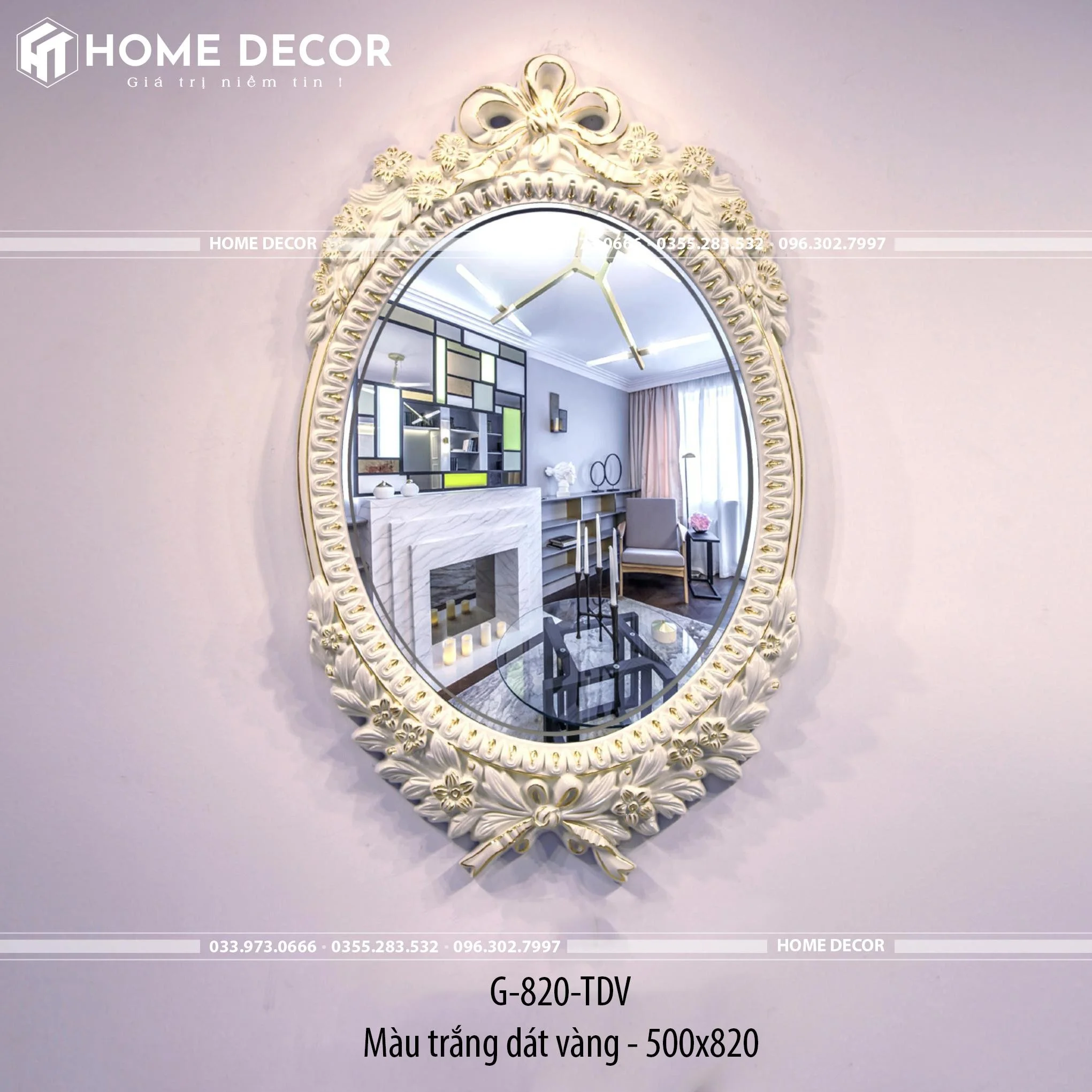 Gương decor HTG-820TDV