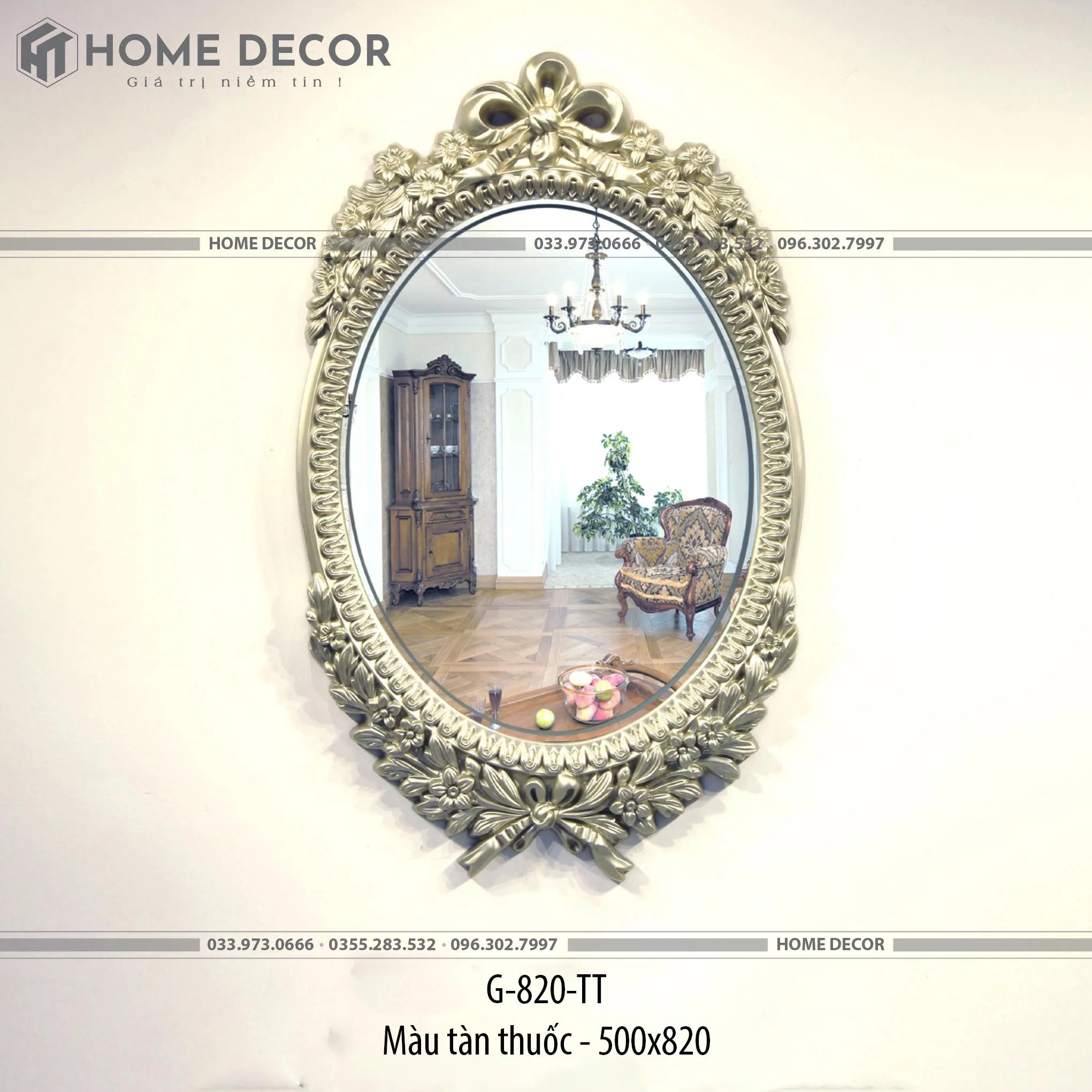 Gương decor HTG-820TT