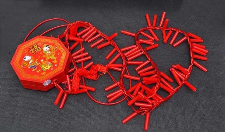 cách trang trí đèn dây nháy điện ngày tết